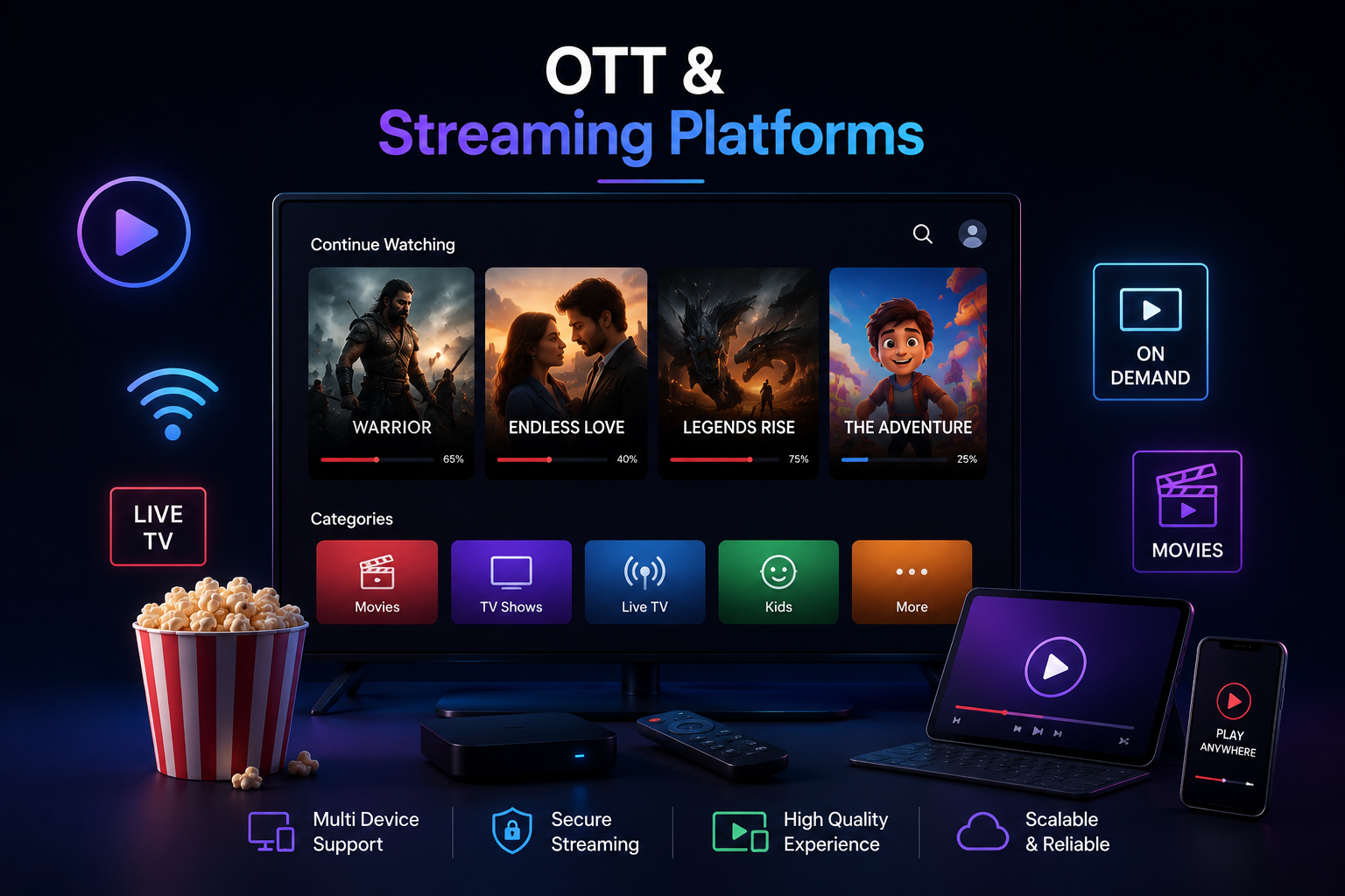 OTT Platform & Video Streaming